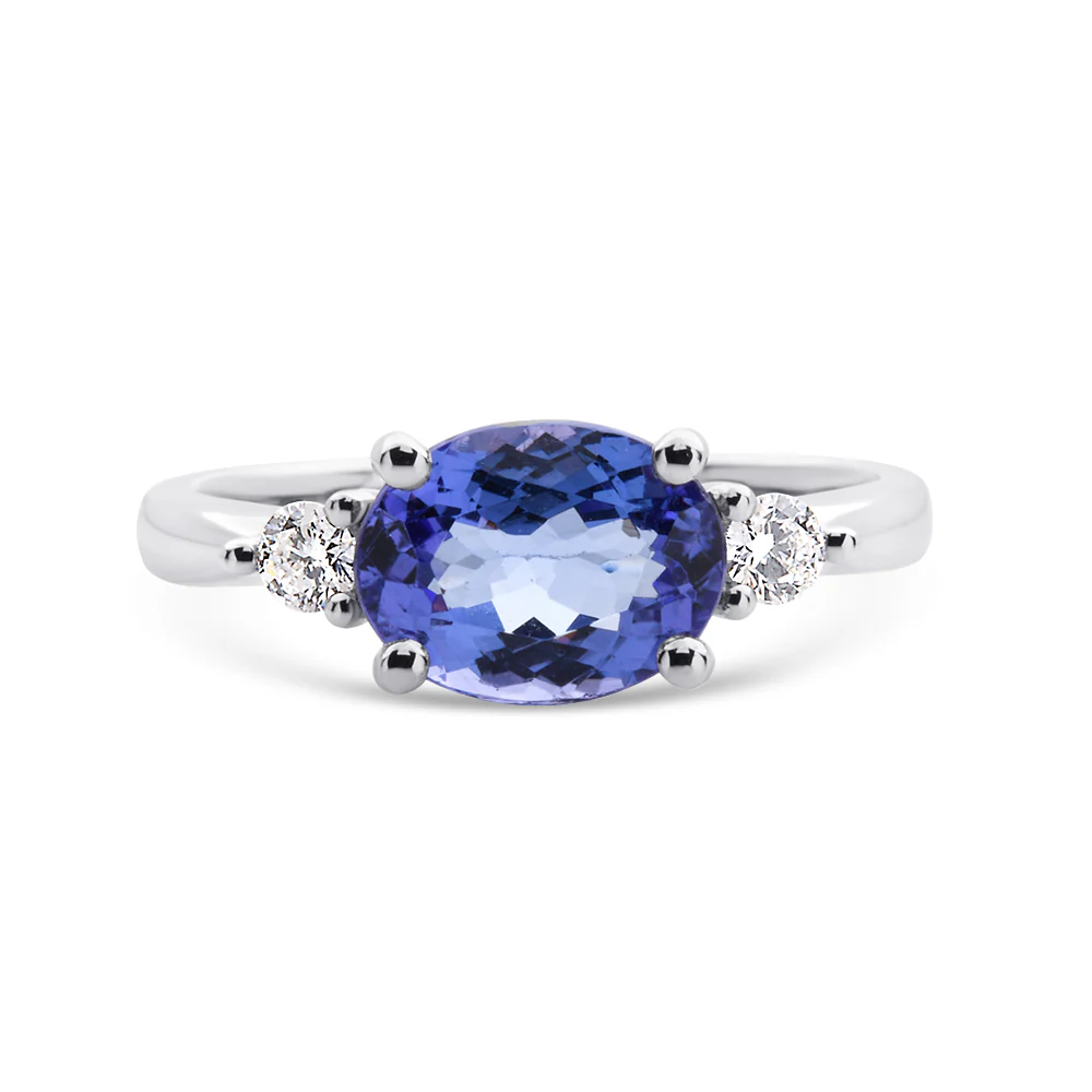 Tanzanite & Diamond Ring