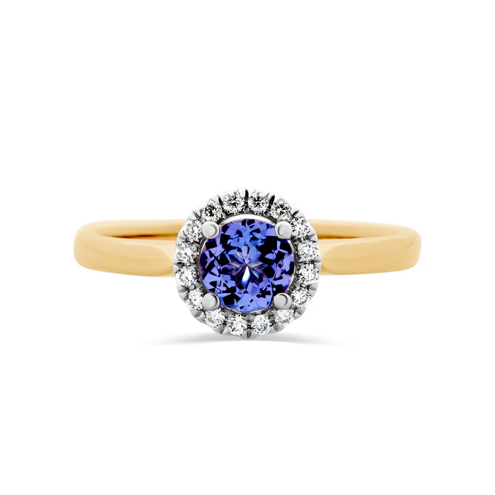 Tanzanite & Diamond Ring
