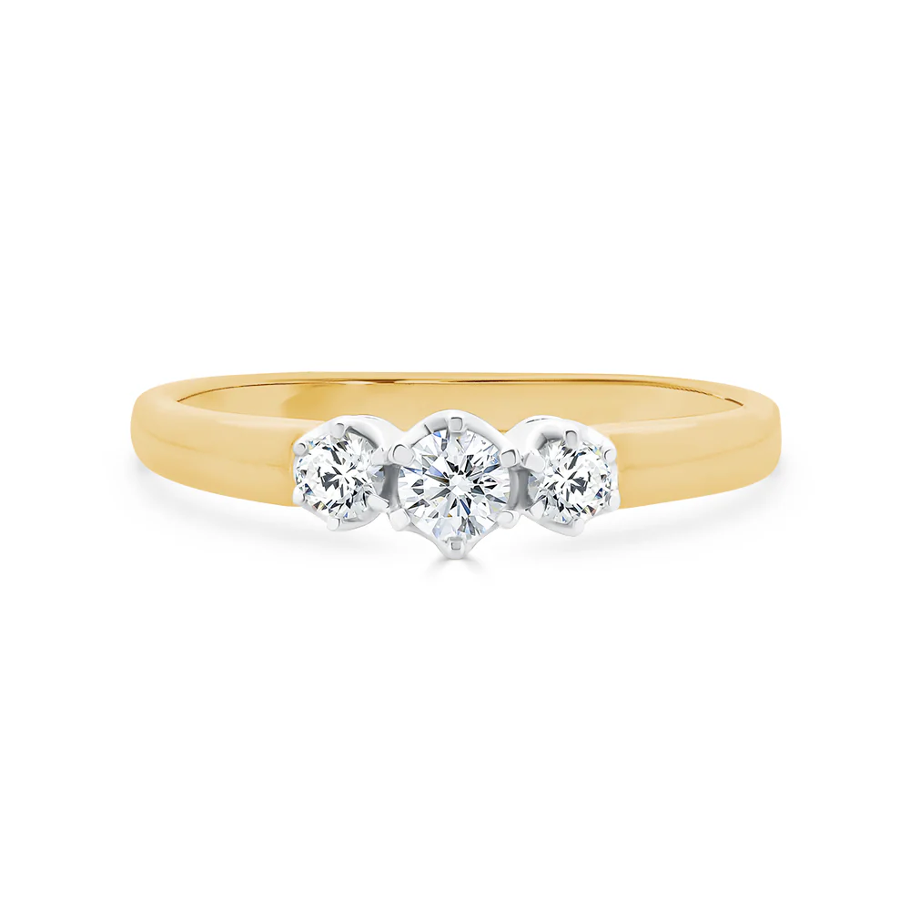 Trilogy Diamond Ring