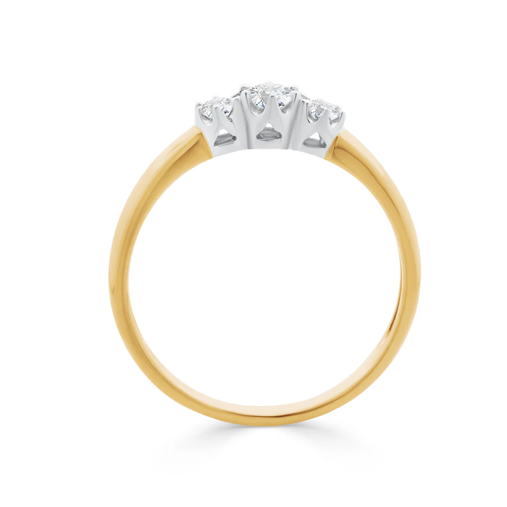 Trilogy Diamond Ring - Image 2