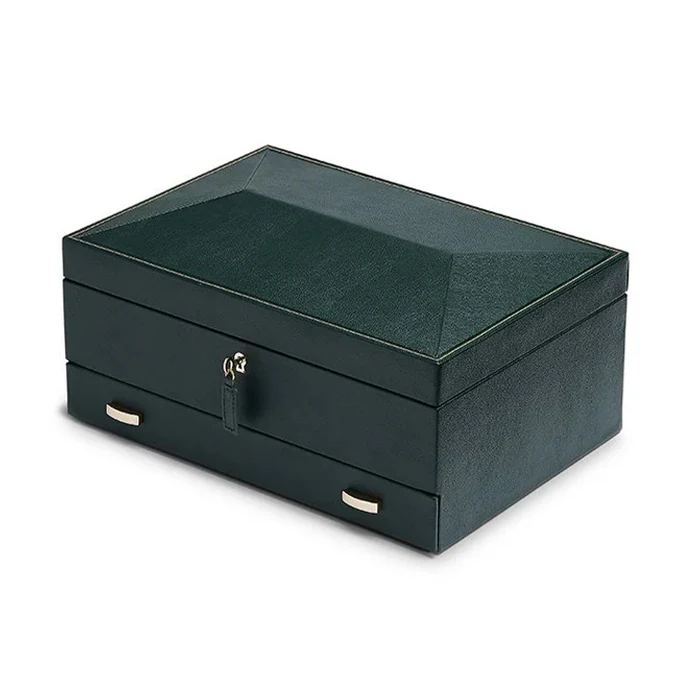 Wolf - British Racing 10 Piece Watch Box, Green - Image 3